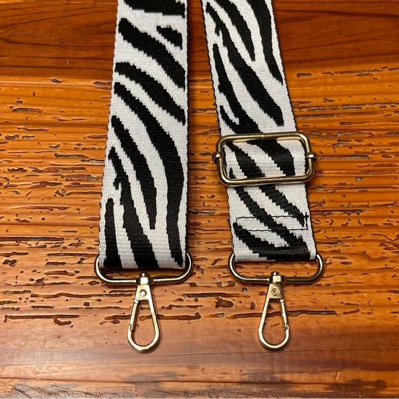 Zebra Stripe Pattern Bag Strap - New - Picture 2 of 5